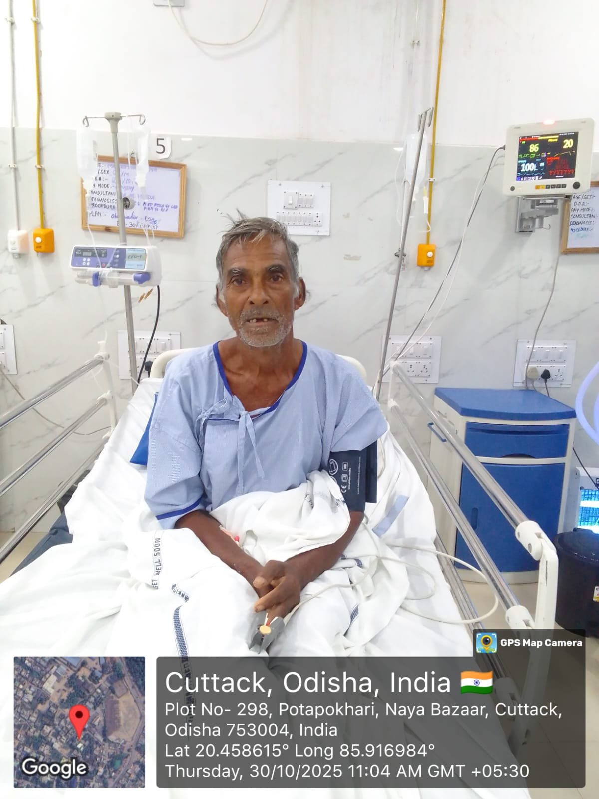 Patient Shridhar Jena